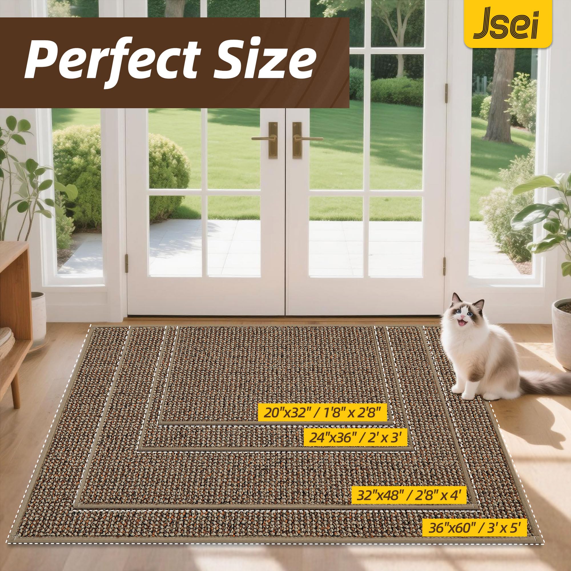 JSEI primer plano de textura absorbente, retiene humedad y granos
