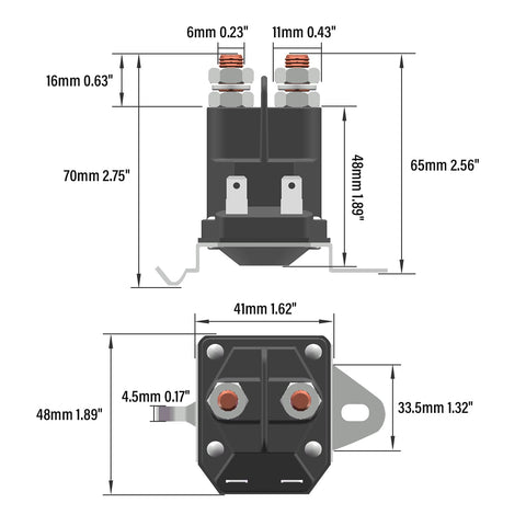 JTAREA solenoide detalle bobina de cobre puro para mejor conductividad