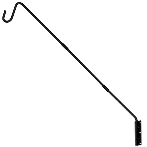 Juegoal gancho frontal mostrando su forma y resistencia para colgar comederos