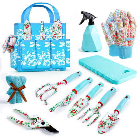 JUMPHIGH bolsa tote frontal con estampado floral y organización eficiente