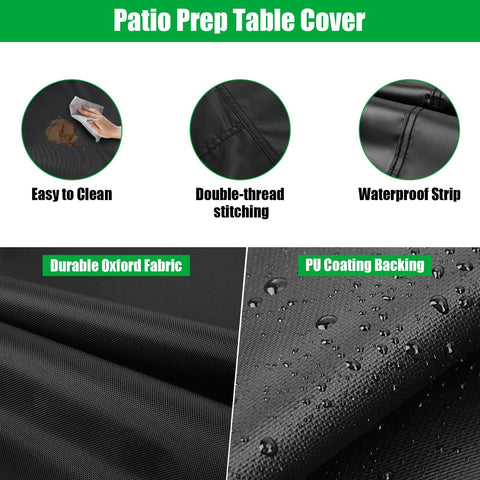 Jungda funda en uso sobre mesa de preparación resistente al agua