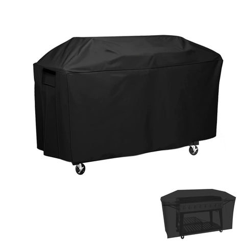 Jungda funda frontal protegiendo parrilla contra lluvia y polvo