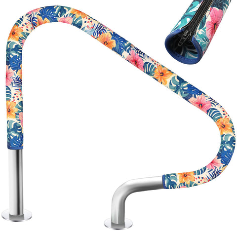 Junkin funda frontal de barandilla con hibisco mejora agarre