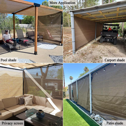 JUNKOGO conjunto de cuerdas y bridas incluidos para instalación rápida
