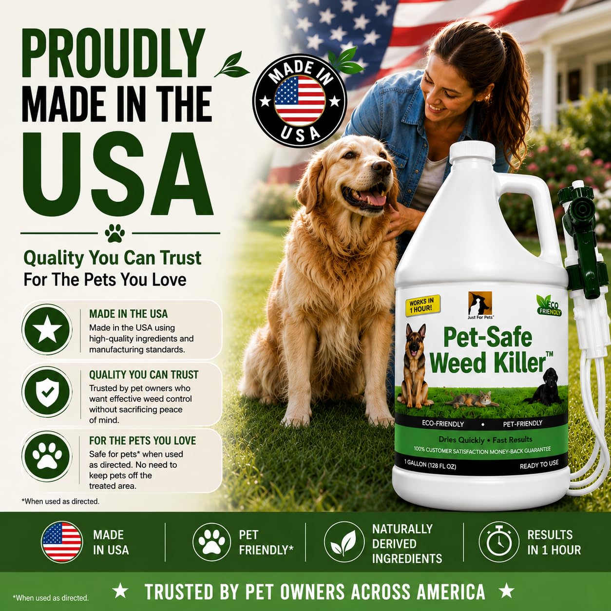 Just For Pets borde de cama de flores tratado con cuidado para preservar plantas