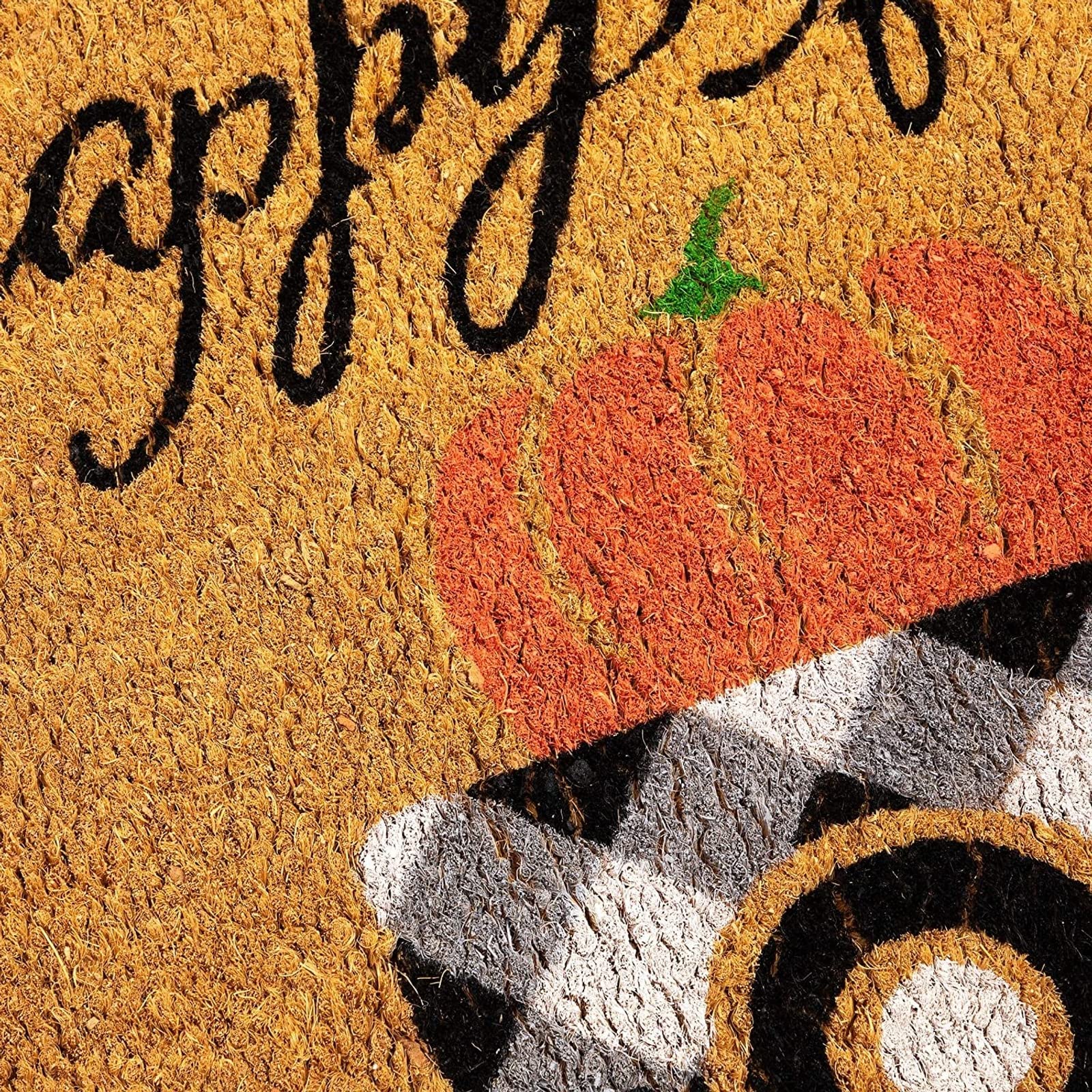 Juvale felpudo en porche decorado de otoño, añade encanto estacional y funcionalidad