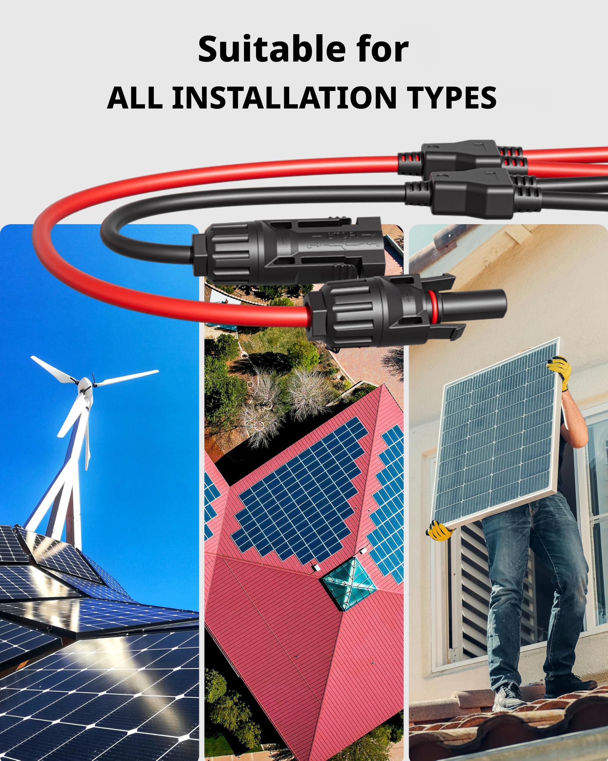 JXMXRPV embalaje del kit con 4 piezas y accesorios incluidos