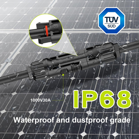 JXMXRPV instalado en tejado distribuyendo energía entre paneles