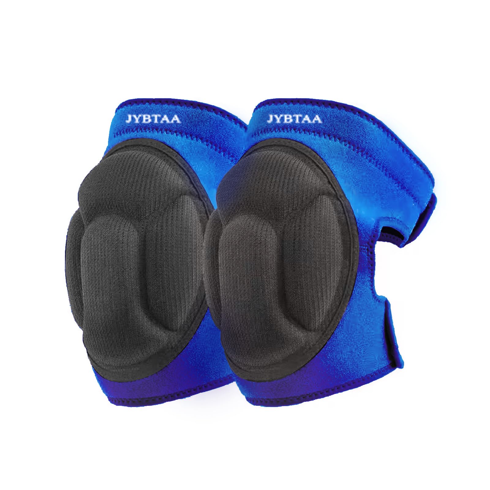 JYBTAA rodilleras vista frontal del par, protección cómoda para jardinería