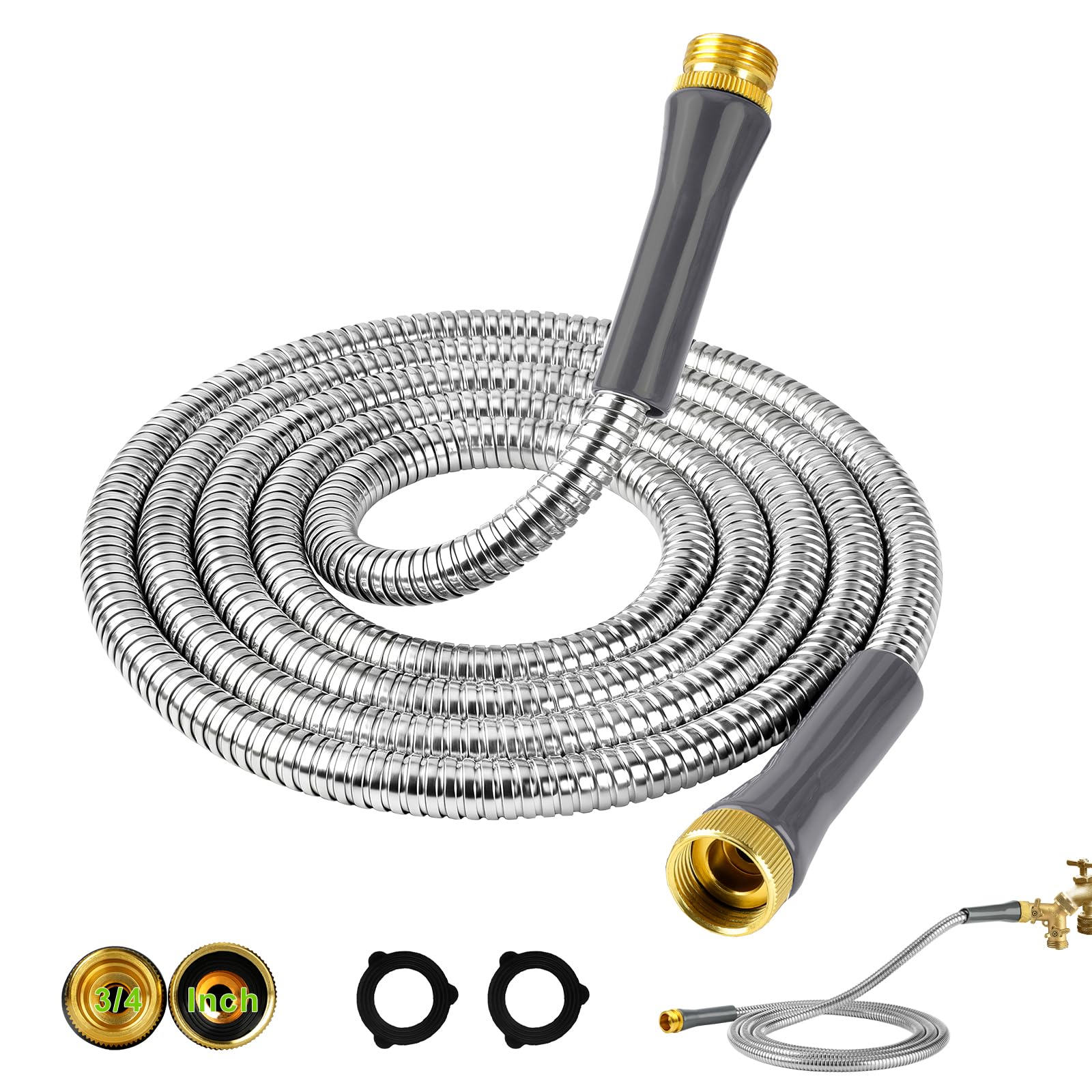 JYI&FORGE extensor 10 ft frontal mostrando acabado metálico y robustez