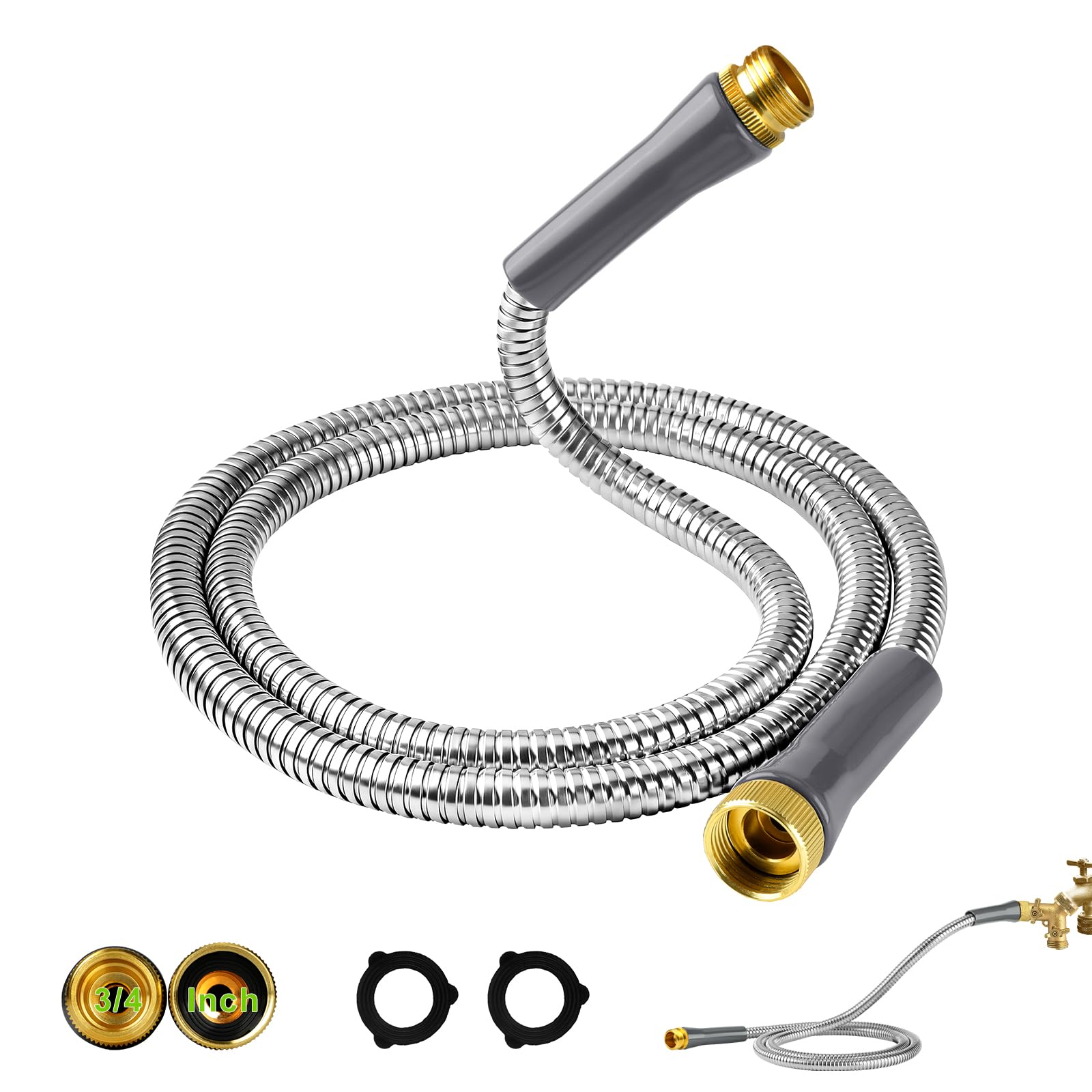 JYI&FORGE vista frontal del extensor metálico, resistente y compacta
