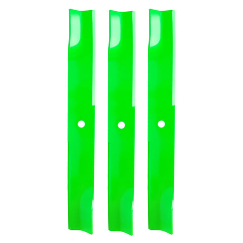 JYLEYJ cuchilla frontal 60 pulgadas mostrando perfil High Lift y corte uniforme