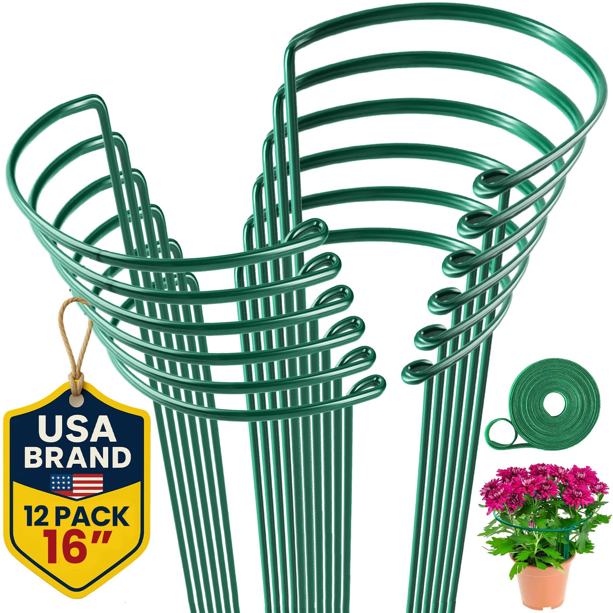 K-Brands aro soporte frontal mostrando forma semicircular y estabilidad