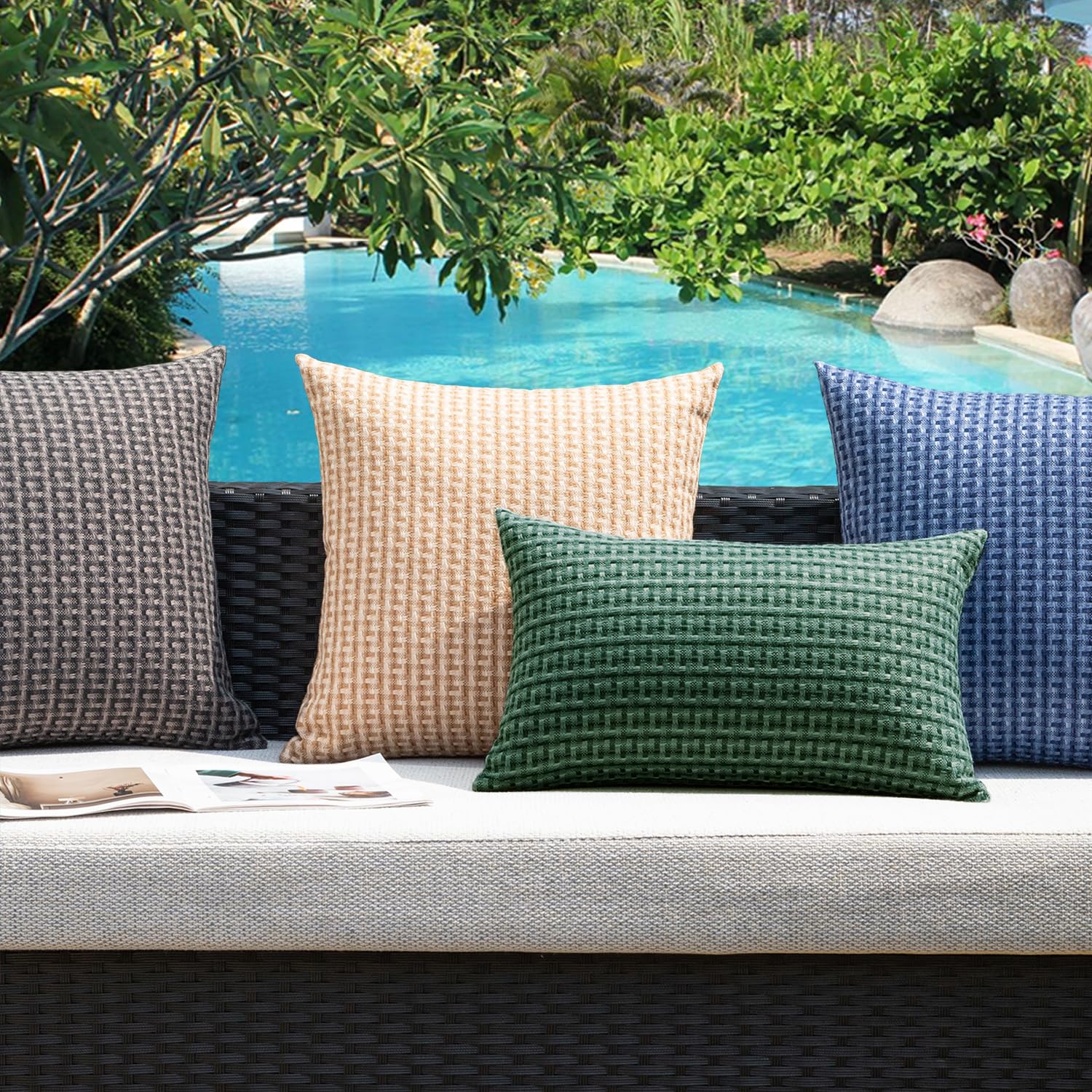 K KEVIN TEXTILE detalle de costuras, resistencia y acabado