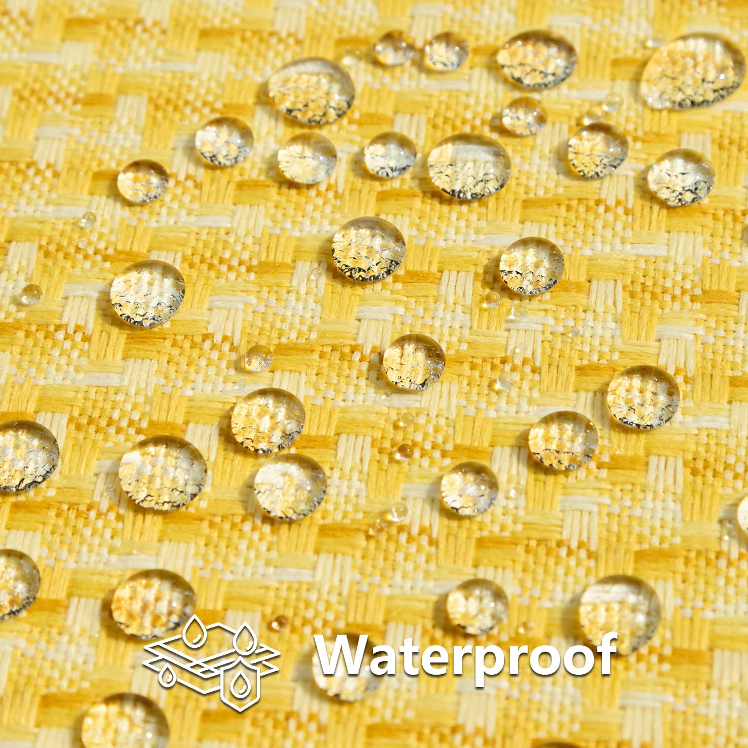 K KEVIN TEXTILE primer plano textura y recubrimiento repelente al agua