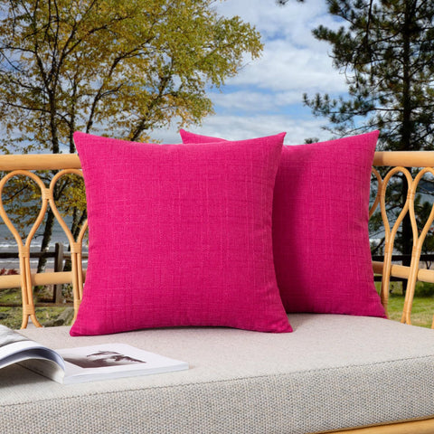 K KEVIN TEXTILE funda frontal rosa fucsia muestra color vibrante y protección