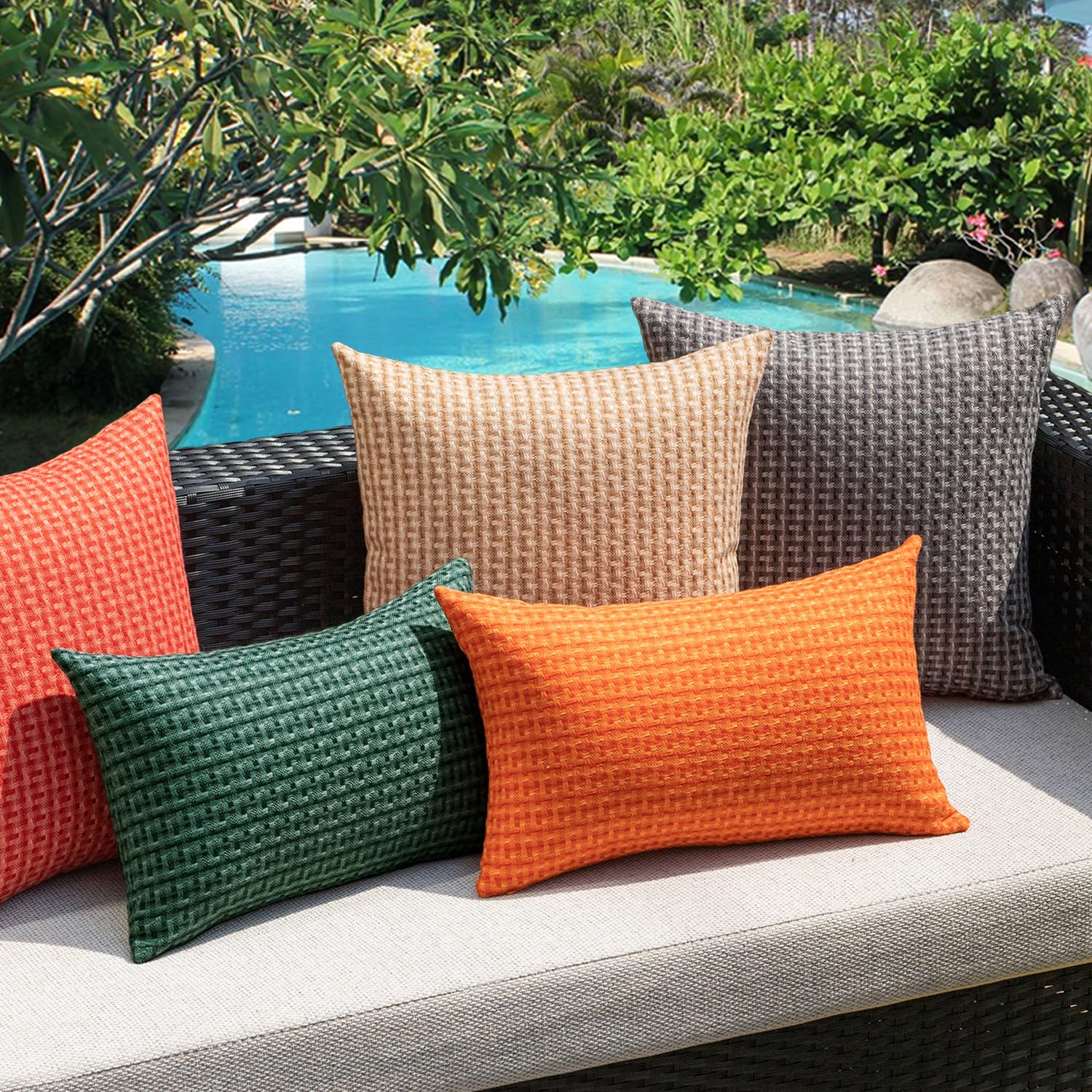 K KEVIN TEXTILE funda junto a piscina, resistente a salpicaduras