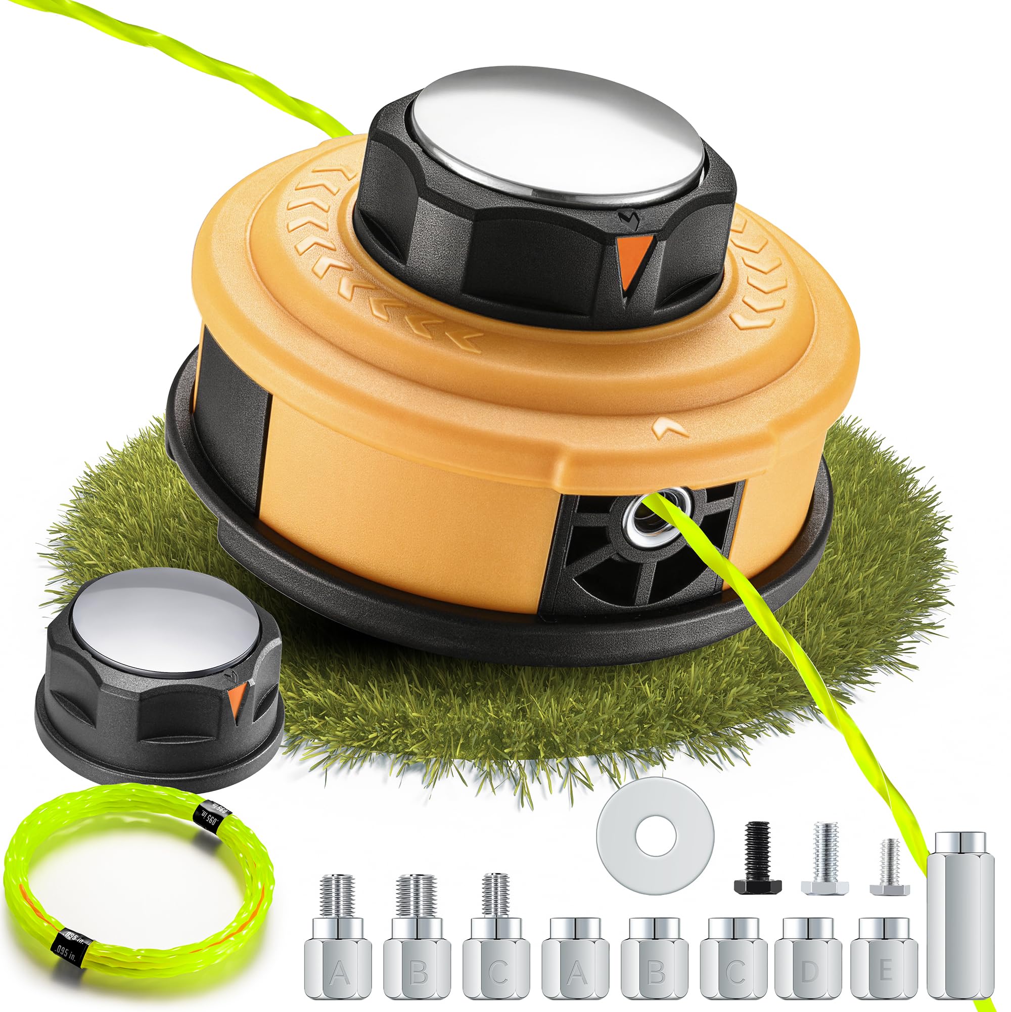 KAITAI cabezal frontal mostrando diseño tap&amp;go y montaje fácil