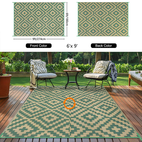 Kalafun imagen del reverso que muestra el diseño reversible y doble estilo