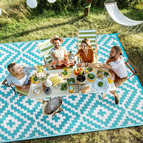 Kalafun comparación tamaño con mueble, indica cobertura 8x10 ft