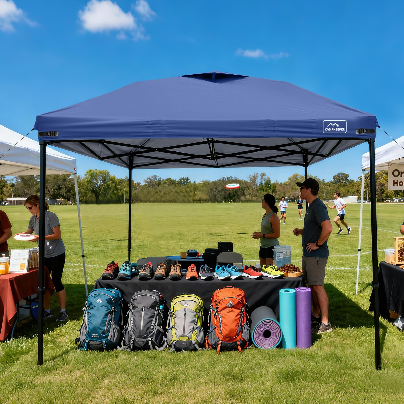 KAMPKEEPER comparación de escala 12x12 para visualizar espacio