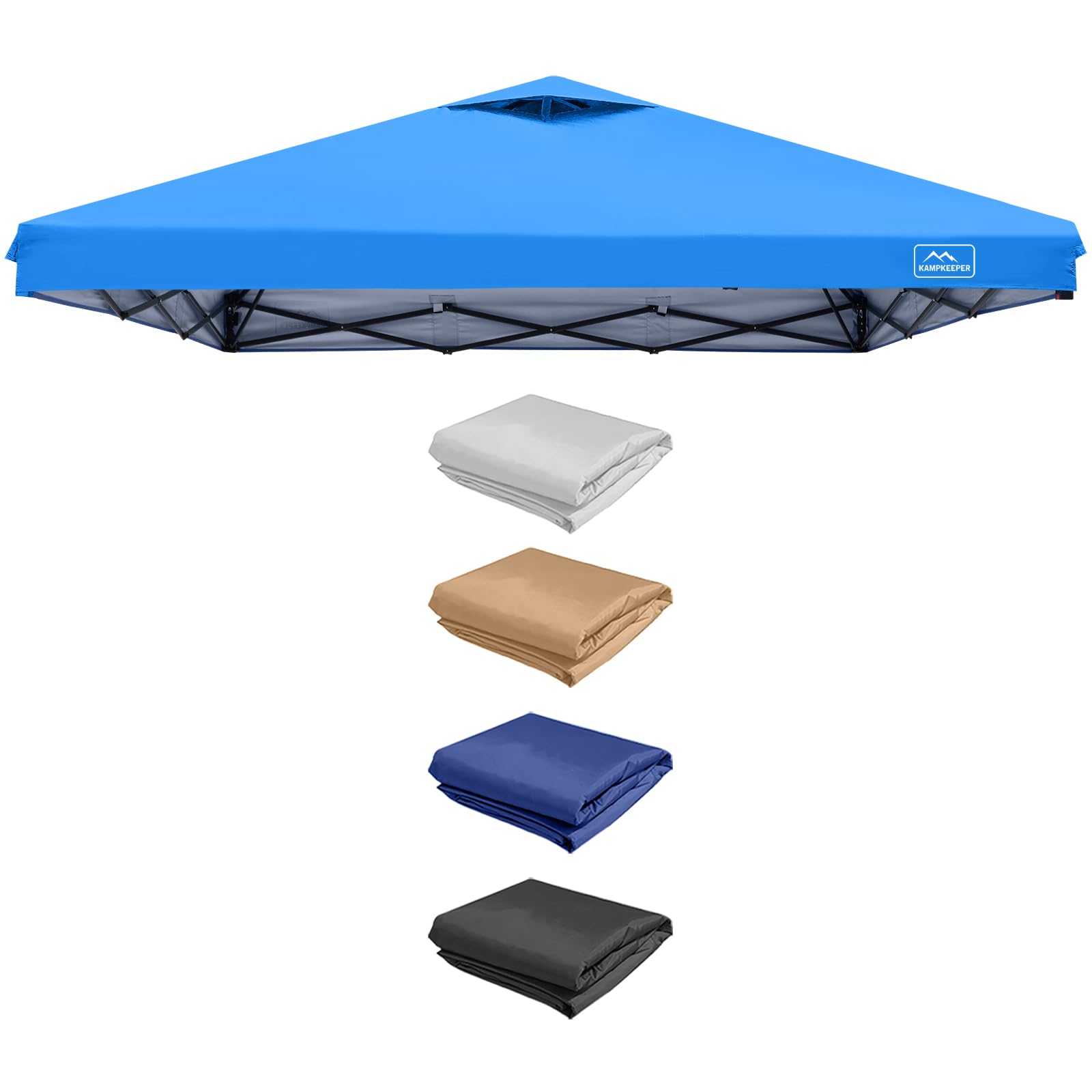 KAMPKEEPER vista frontal de la cubierta 8x8, protección impermeable