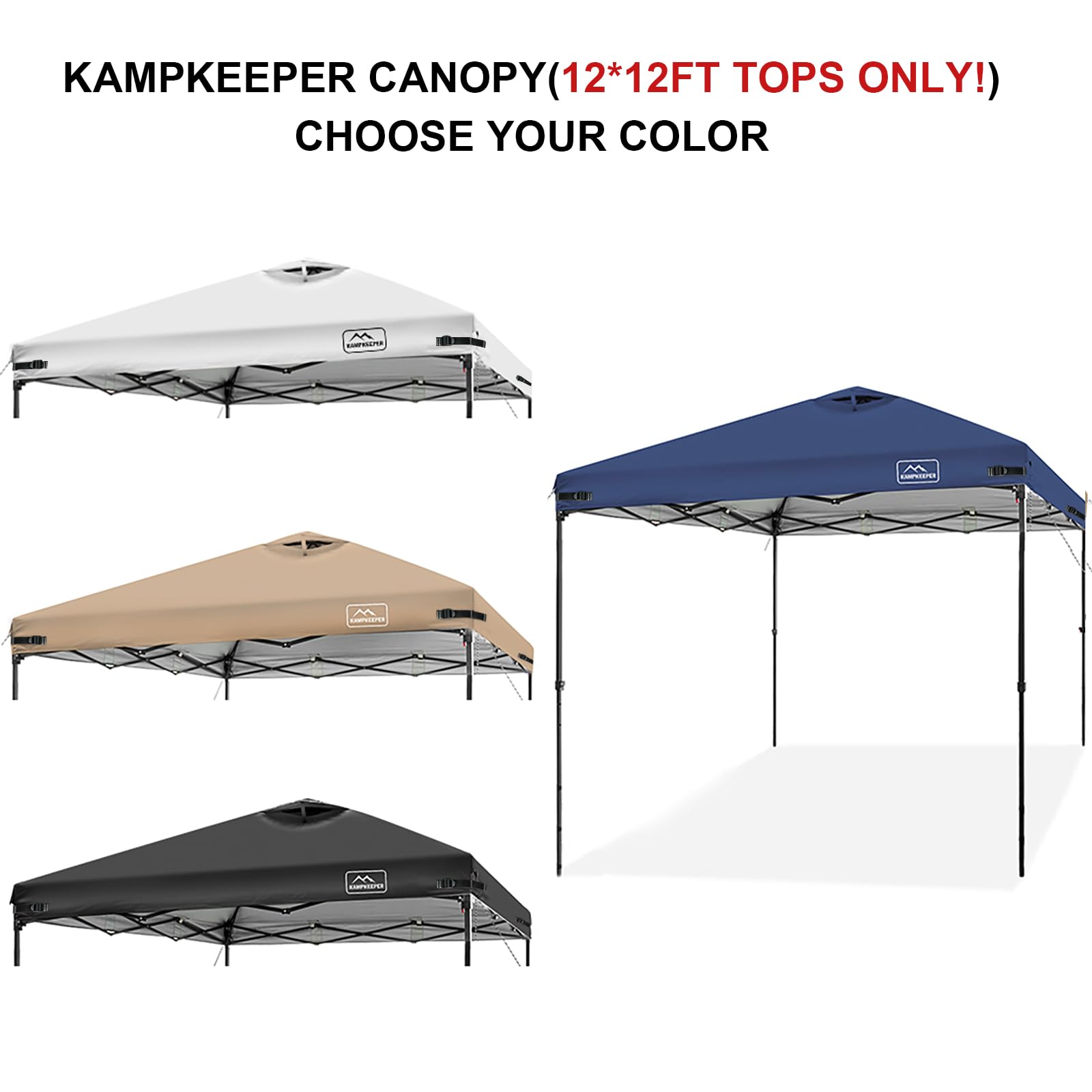 KAMPKEEPER respiradero superior que mejora la ventilación