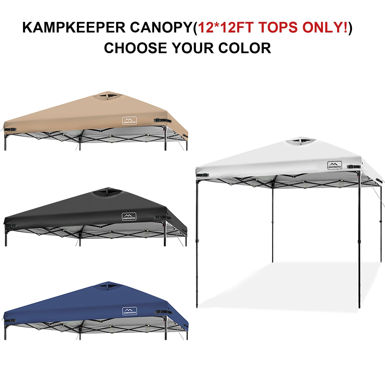 KAMPKEEPER ventilación superior mejorando circulación y confort