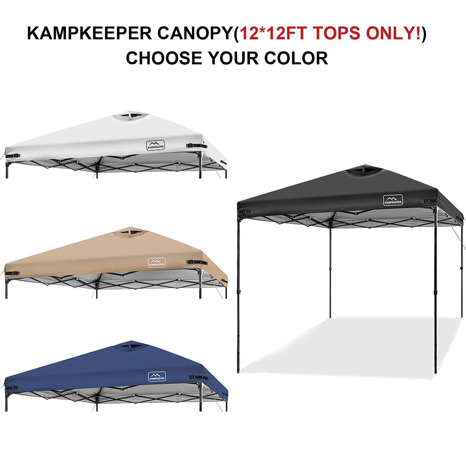 KAMPKEEPER respiradero superior abierto para mejorar la circulación del aire