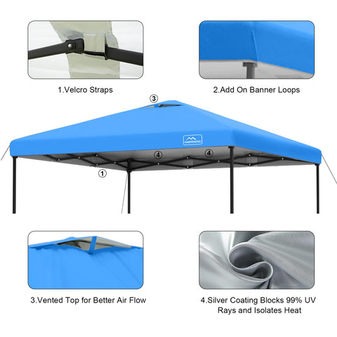 KAMPKEEPER ventilación superior instalada, mejor circulación del aire