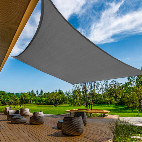 KANAGAWA vista frontal del toldo 12'x16' mostrando cobertura amplia