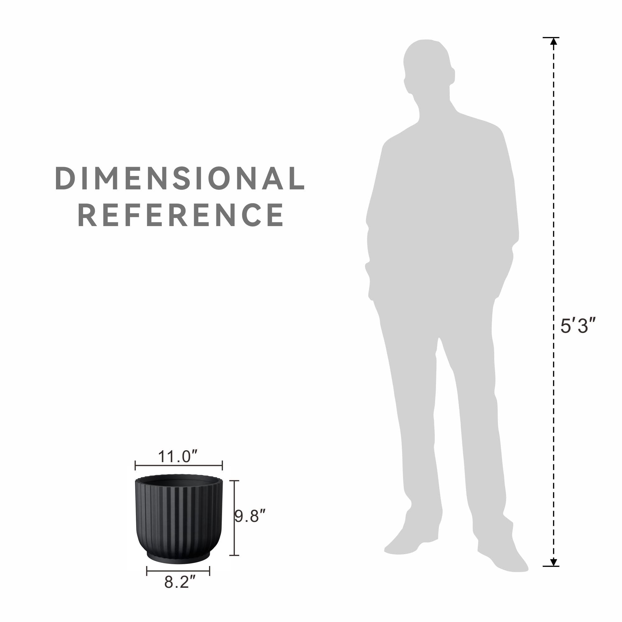 Kante comparación de tamaño en manos para visualizar escala práctica