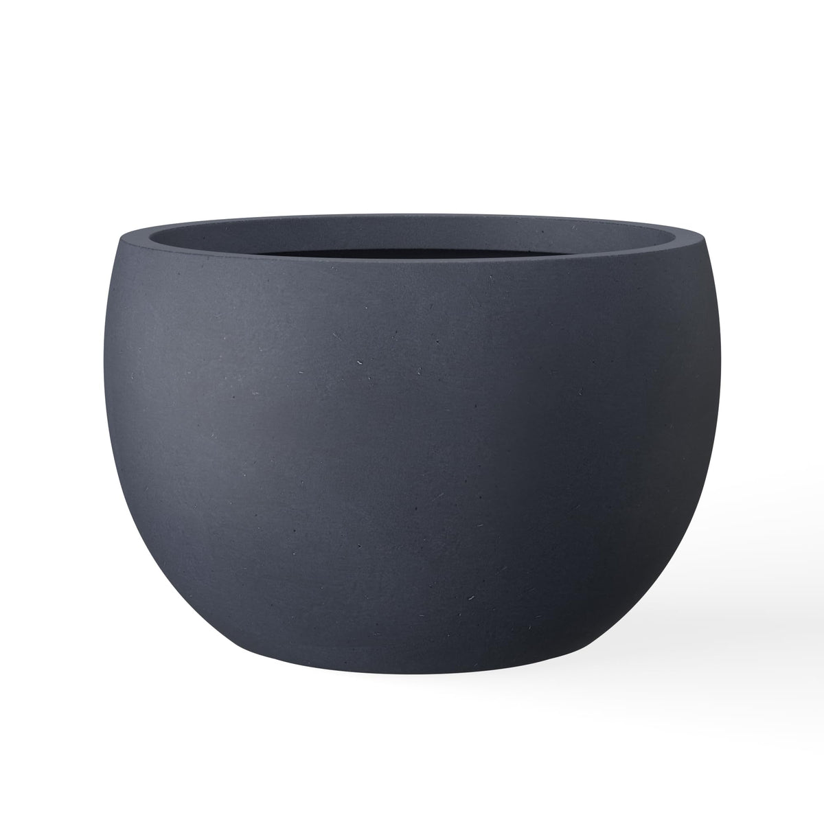 Kante maceta frontal mostrando diseño moderno y líneas limpias, mejora decoración