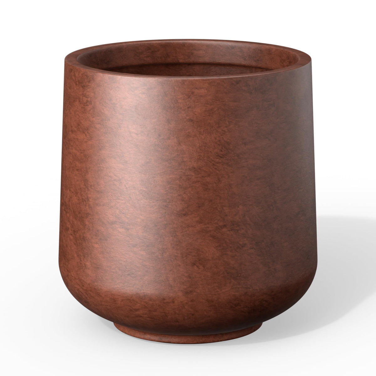 Kante maceta frontal 13" mostrando forma curva y estilo elegante