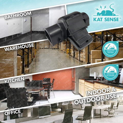 Kat Sense trampa integrada en un ambiente doméstico mostrando discreción y seguridad