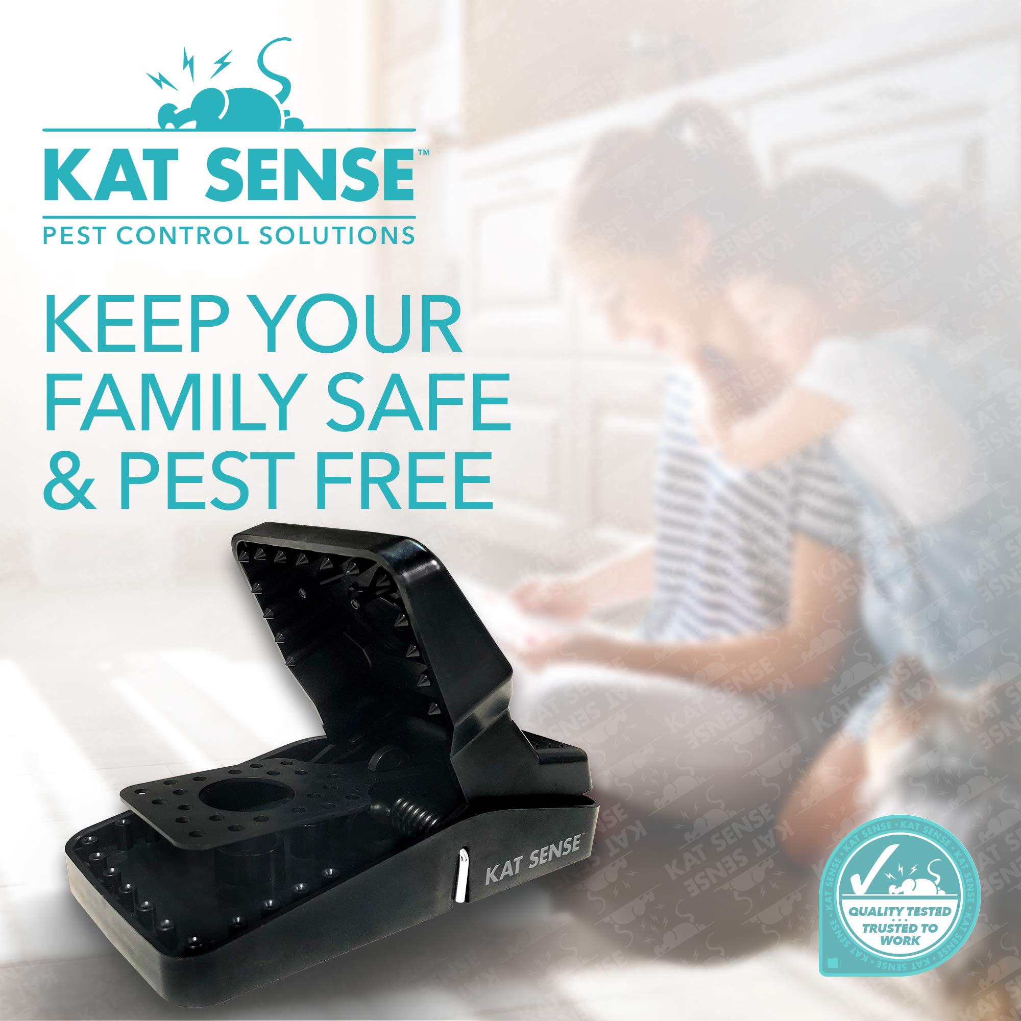 Kat Sense kit completo con seis trampas listo para instalar en casa o bodega