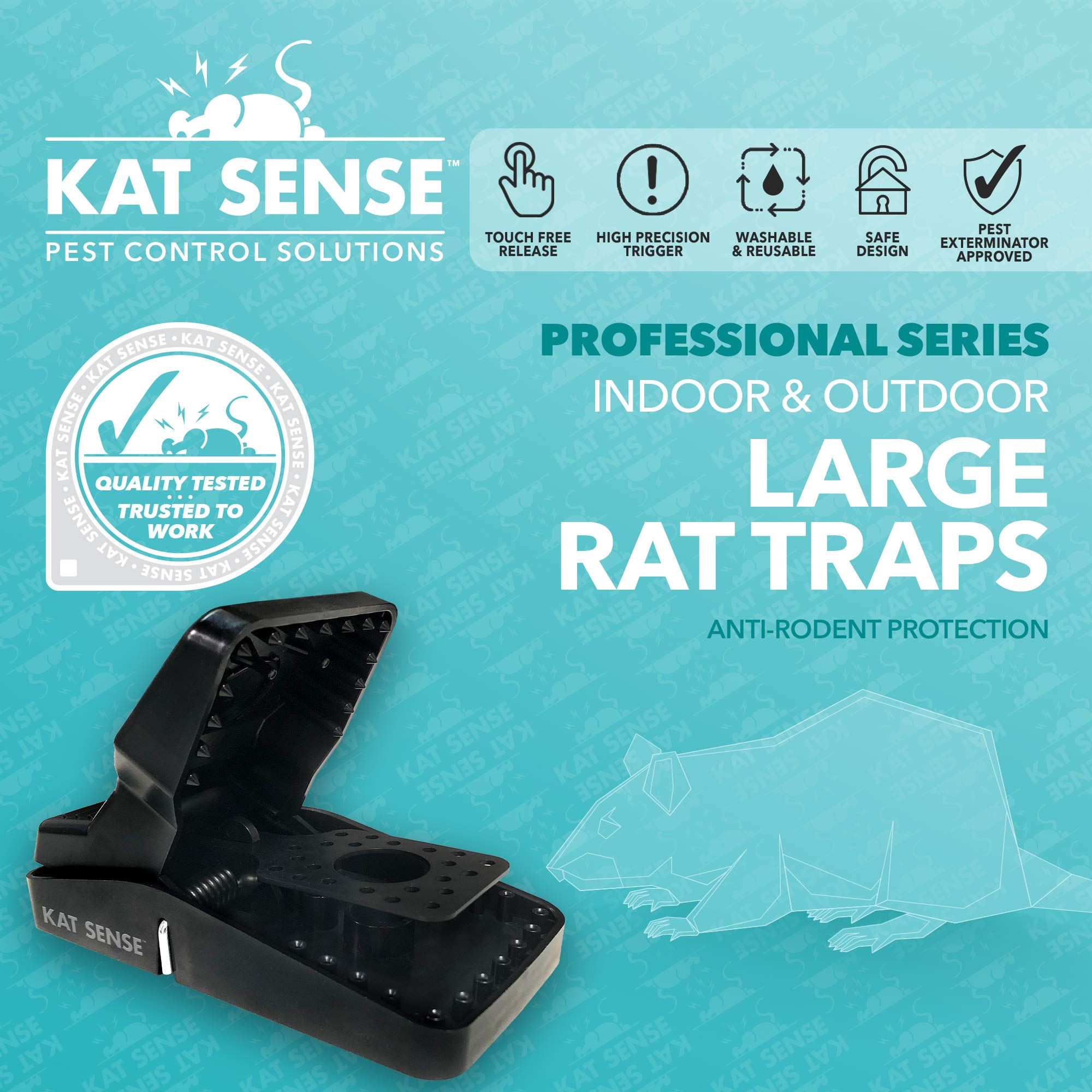 Kat Sense material metálico resistente demostrando durabilidad y uso repetido