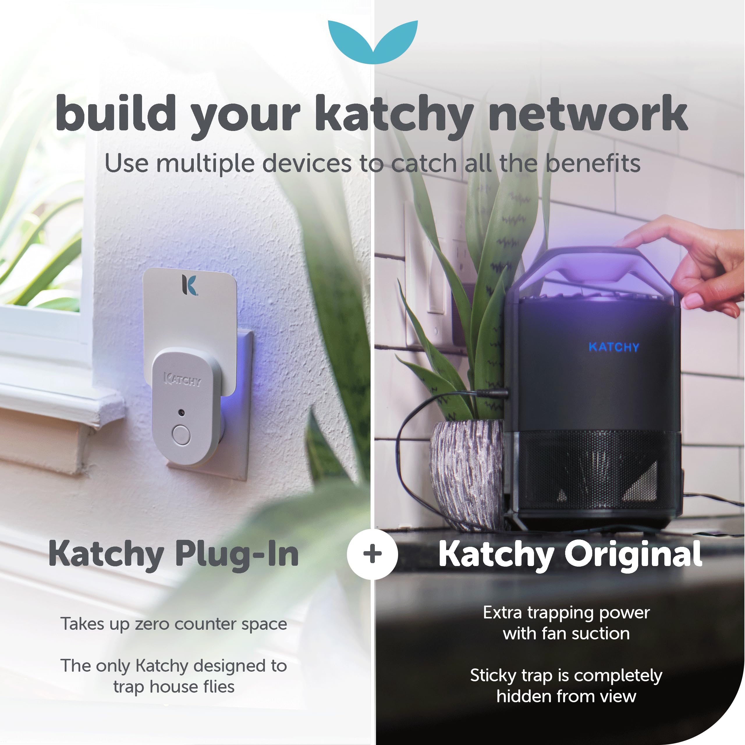 KATCHY placa adhesiva siendo extraída para reemplazo higiénico