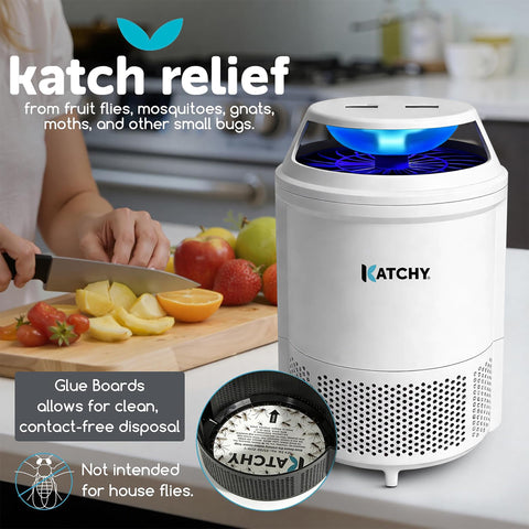 KATCHY corte interior que muestra el ventilador potente para succión eficaz