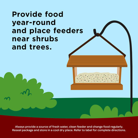 Kaytee etiqueta informativa con ingredientes y beneficios para aves