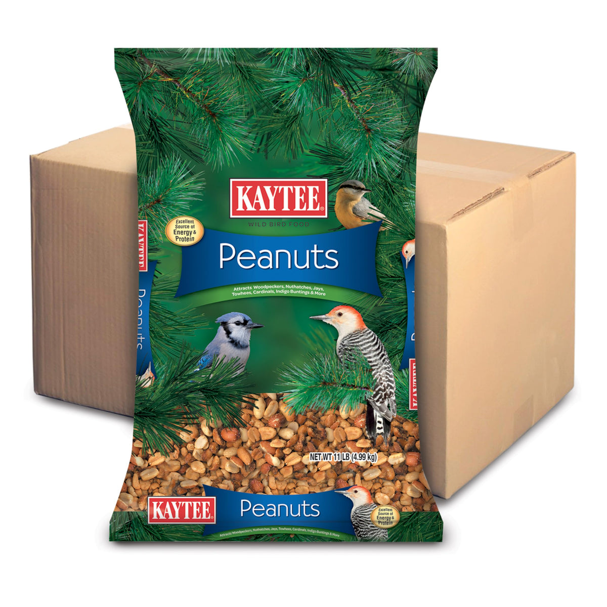 Kaytee paquete frontal mostrando diseño y cantidad, fácil identificación
