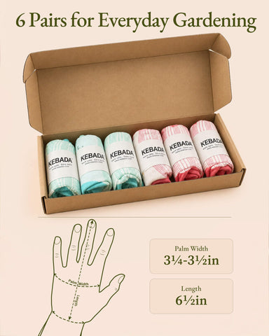 Kebada empaque de regalo presentable ideal para regalar a aficionadas del jardín