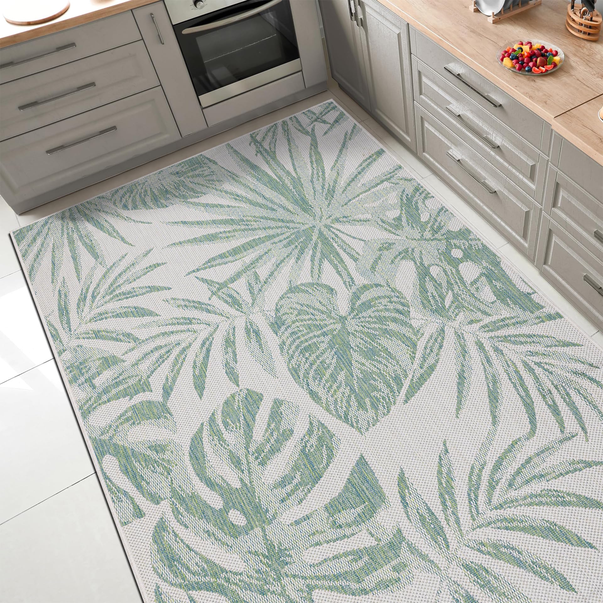 Keen Home Design alfombra en patio con muebles, resistente al agua