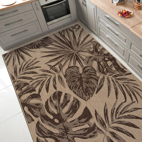 Keen Home Design alfombra en porche mostrando ambiente acogedor