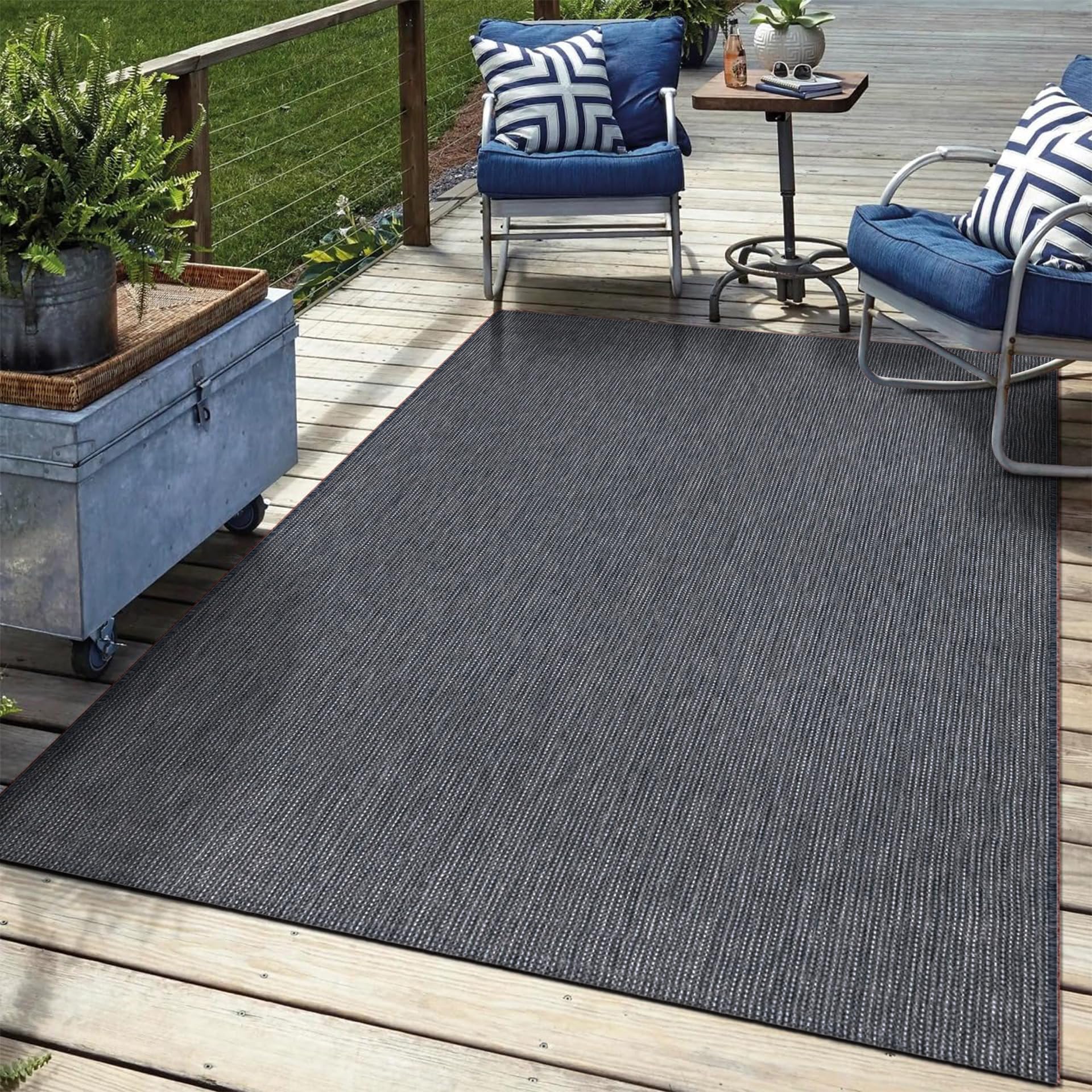 Keen Home Design alfombra exterior frontal mostrando diseño y color duradero