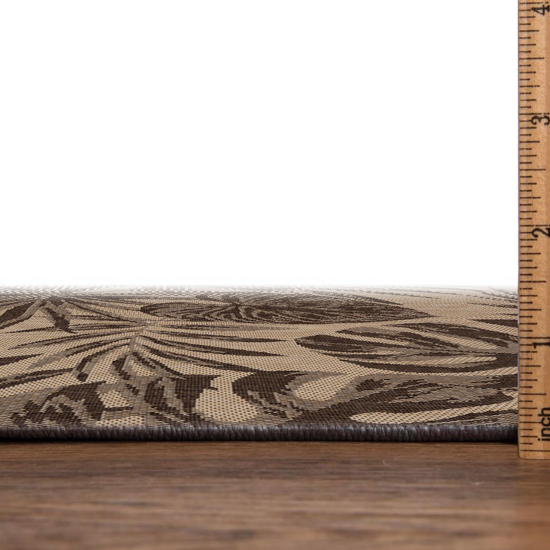 Keen Home Design alfombra junto a puerta para referencia de tamaño