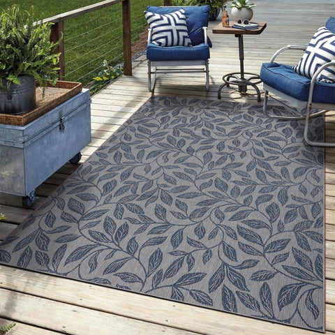 Keen Home Design vista frontal de la alfombra 3x5 mostrando patrón y color duradero