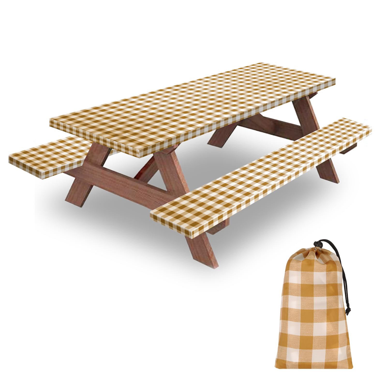 KENOBEE funda de mesa frontal mostrando ajuste y protección resistente