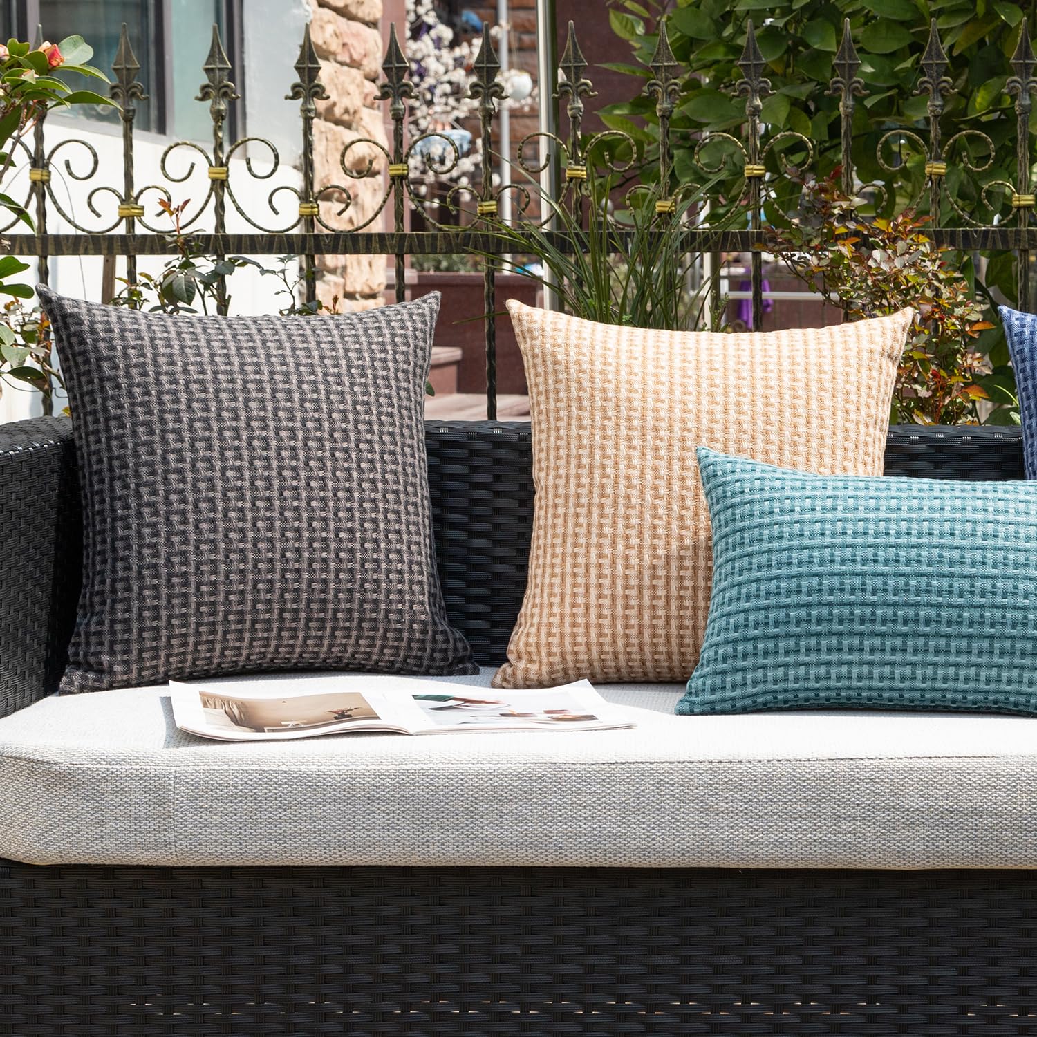 K KEVIN TEXTILE ambiente de jardín decora patio y soporta uso exterior