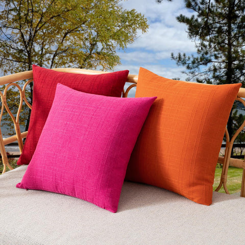 K KEVIN TEXTILE comparación de tamaño 55x55 cm para elegir relleno adecuado